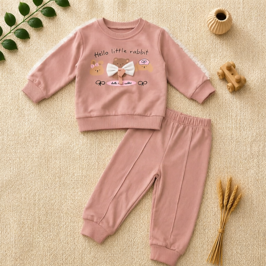 Ensemble en coton pour bébé 🤍 (Turquie)