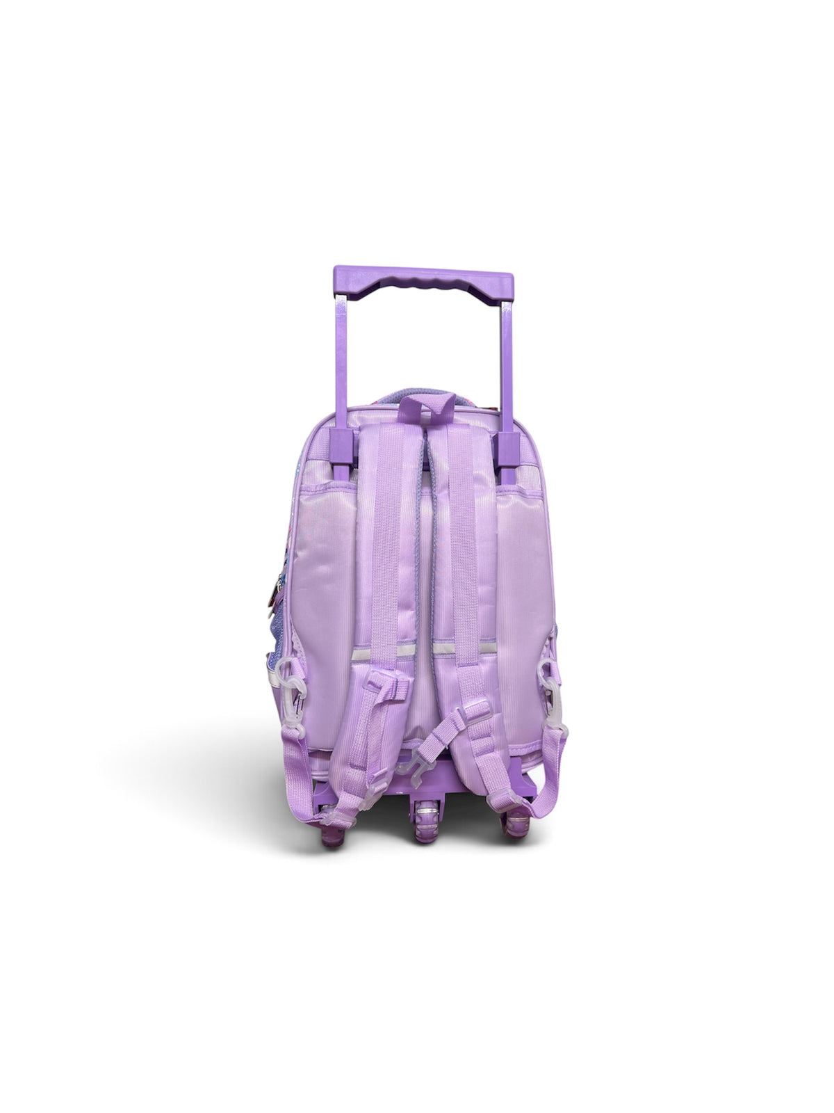 Sac à dos à roulettes violet pour enfants