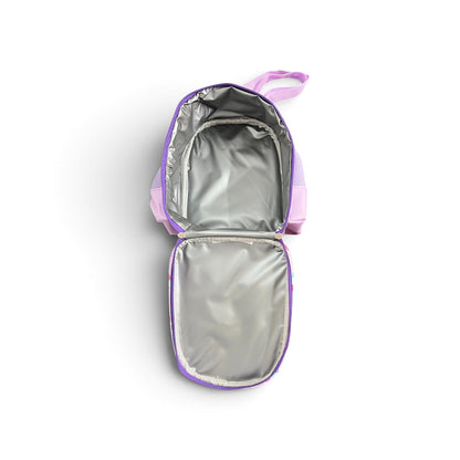 Sac à dos à roulettes violet pour enfants