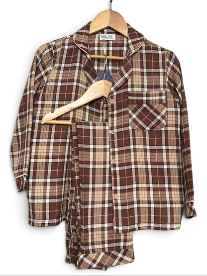Ensemble De Pyjama marron (7-8ANS)