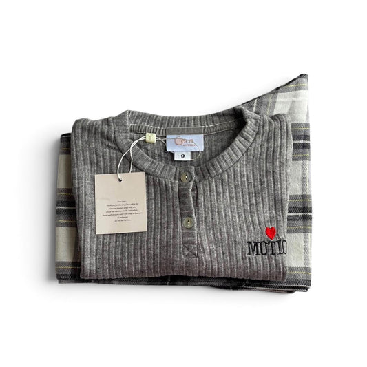 ensemble de pyjama deux pièces confortable pour fille  8ans-14ans