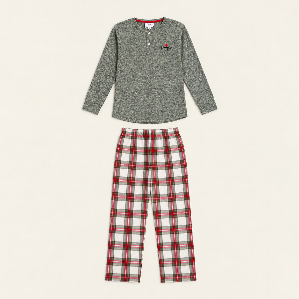 ensemble de pyjama deux pièces confortable pour fille  8ans-14ans